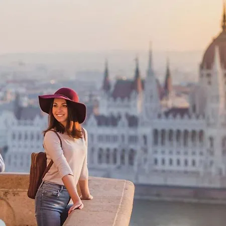 Historic Downtown Landmarks 19 Century Budapest